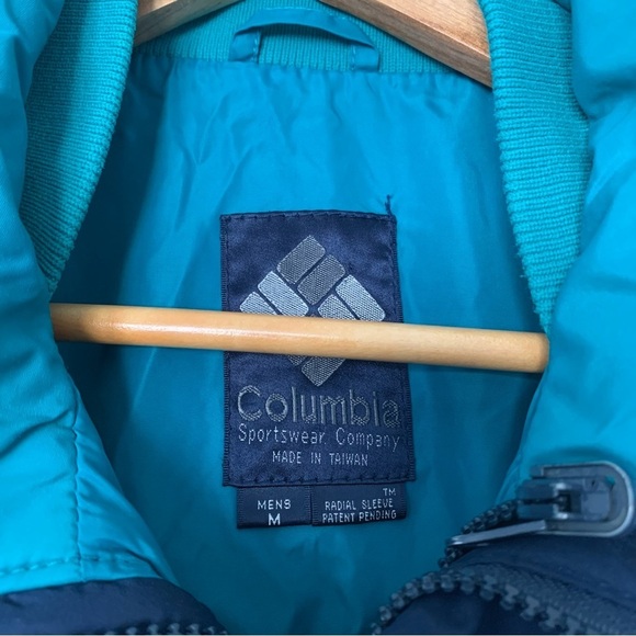 Vintage 90s Columbia Blue Bugaboo 3 in 1 Jacket - Picture 3 of 13